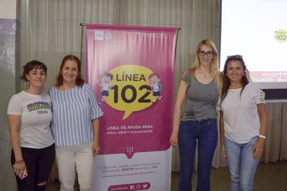 Coordinadores nacionales y provinciales trabajan en el fortalecimiento de la LINEA 102