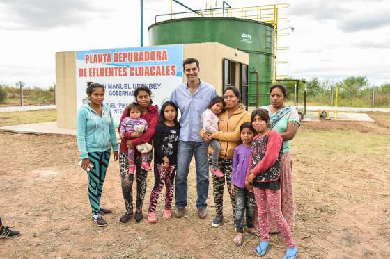 Por primera vez los vecinos de Ballivián tendrán servicio cloacal