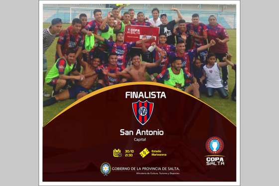 San Antonio, finalista de la Copa Salta