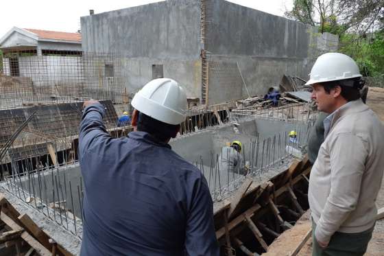 Supervisan avances de obra en la nueva planta potabilizadora de Tartagal