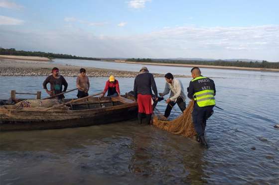 La Provincia realizó controles en los ríos Pescado y Bermejo