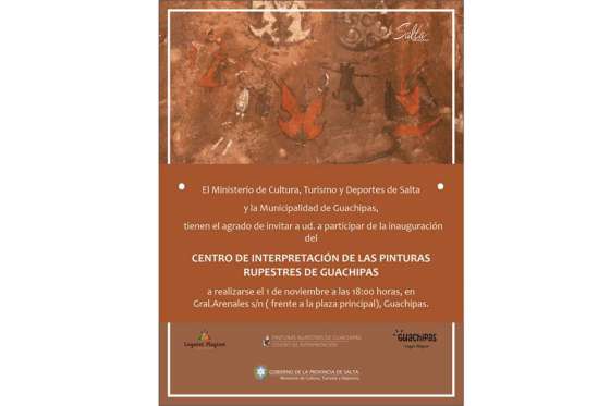 Inauguran el Centro de Interpretación de Pinturas Rupestres en Guachipas