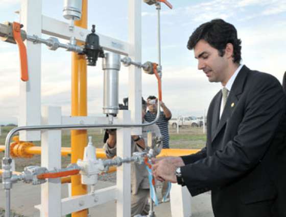 El gobernador Urtubey inauguró el Gasoducto de Anta 