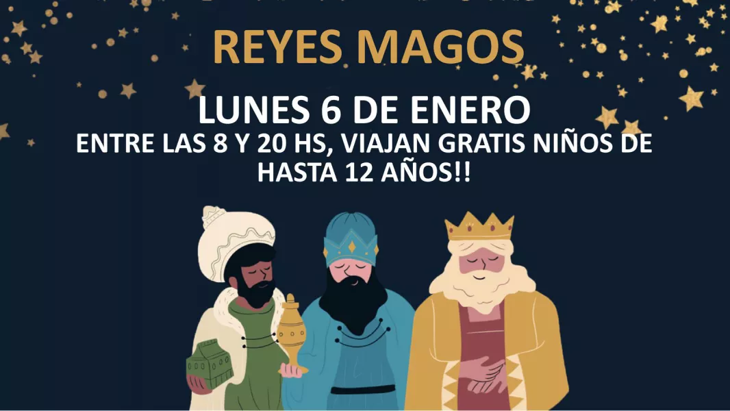 SAETA habilitará el viaje gratuito para los niños en Reyes