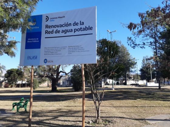 Recambio de cañerías de agua y conexiones domiciliarias para vecinos de Capital