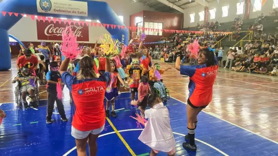 Los participantes de la colonia de vacaciones vivieron una jornada a puro carnaval