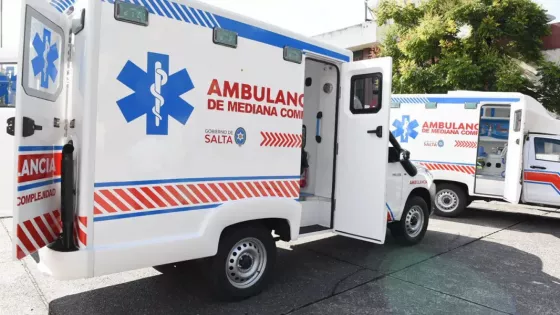 La gestión de Gustavo Sáenz incorporará al sistema de salud pública de Salta 130 nuevas ambulancias