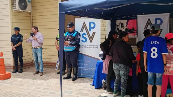 Jornada de concientización vial en Molinos