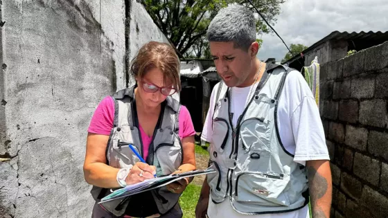 Un total de 10 familias son asistidas por ingreso de agua a sus viviendas en Metán