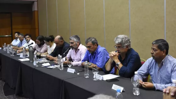 Nueva reunión con los gremios de la administración pública provincial