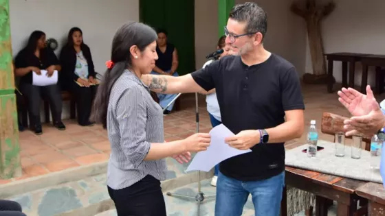 UPATecO Federal: Se entregaron certificados de cursos de oficios en Molinos