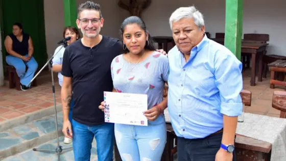 UPATecO Federal: Se entregaron certificados de cursos de oficios en Molinos