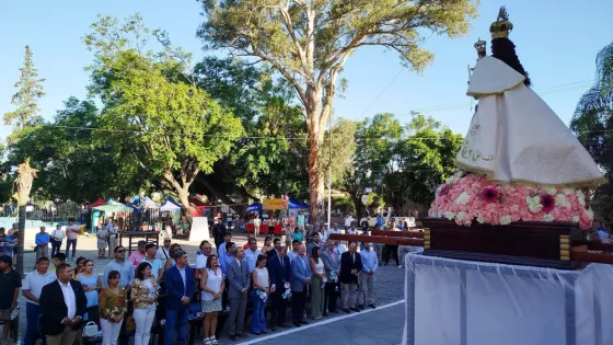 El pueblo de Campo Santo celebró sus fiestas patronales en honor a la Virgen de la Candelaria