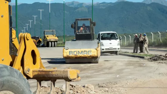 Etapa final de obras para habilitar el nexo vial entre avenida Arenales y ruta provincial 28