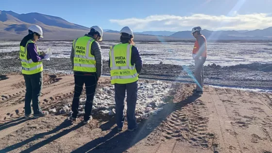 Salta y Catamarca llevaron adelante una inspección técnica conjunta en el proyecto Sal de Oro