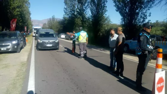 Operativo Vial en Cafayate.