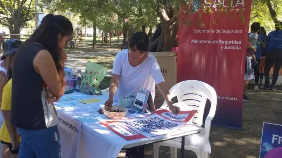 Seguridad participó de una jornada de sensibilización en Cerrillos