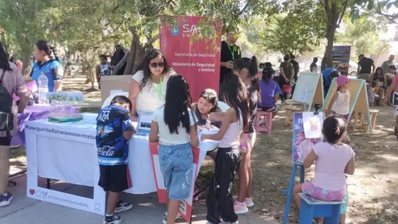 Seguridad participó de una jornada de sensibilización en Cerrillos