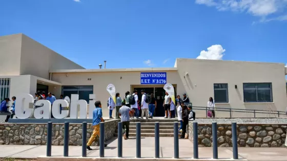 La formación técnica se fortalece en Cachi con un nuevo edificio para el secundario