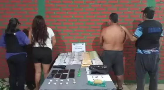 Detenciones y decomiso de droga en procedimientos policiales en el norte provincial