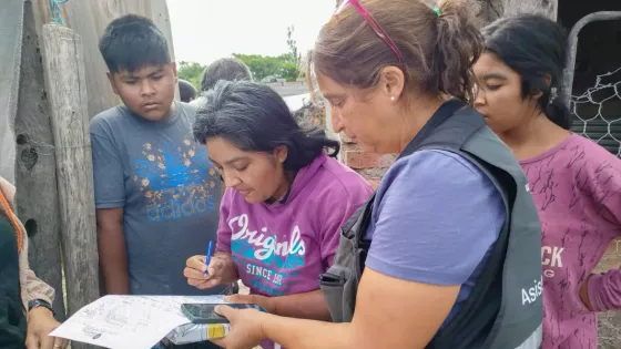 Periodo estival: asisten a familias de Cerrillos y Chicoana