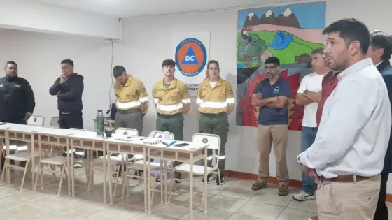 Comenzó el curso para combatientes de incendios forestales