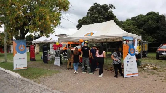 Vecinos de La Caldera participaron de la jornada preventiva de seguridad