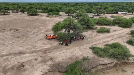 Bajó el caudal del río Pilcomayo