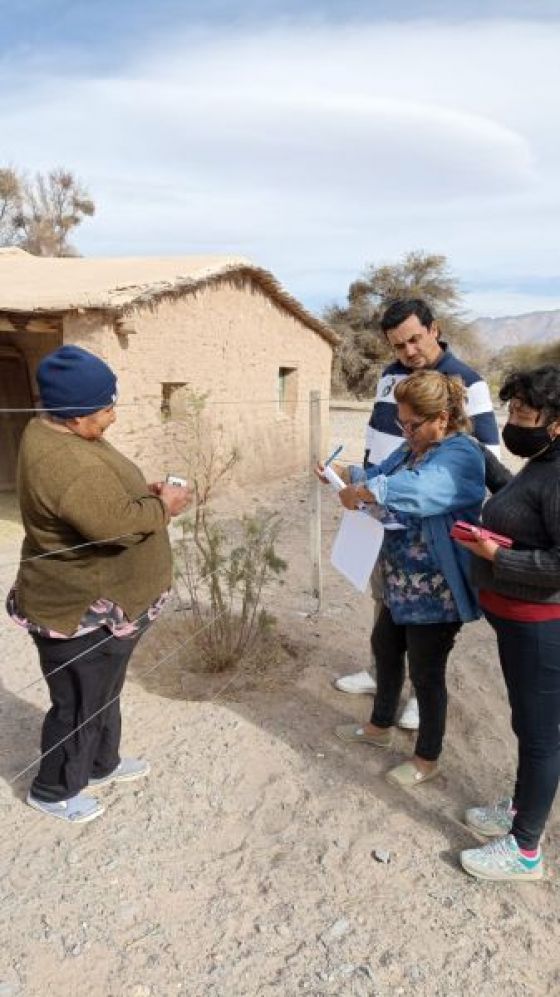 Comunidades de Molinos, San Antonio de los Cobres y Tartagal recibieron un refuerzo alimentario