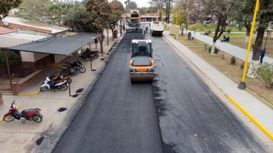 Obras del Consorcio de Pavimentación del Norte trabaja en Orán y San Martín.