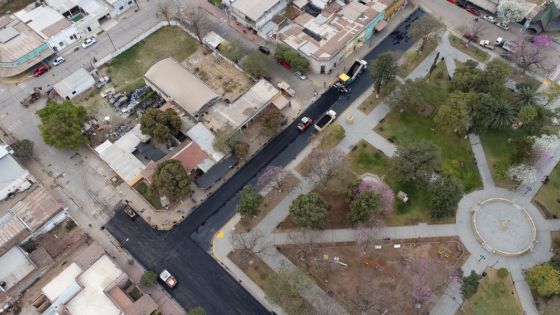 Obras del Consorcio de Pavimentación del Norte trabaja en Orán y San Martín.