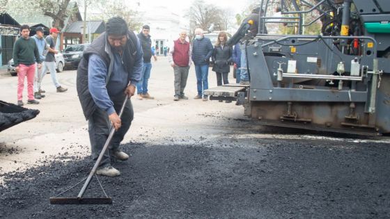 Obras del Consorcio de Pavimentación del Norte trabaja en Orán y San Martín.