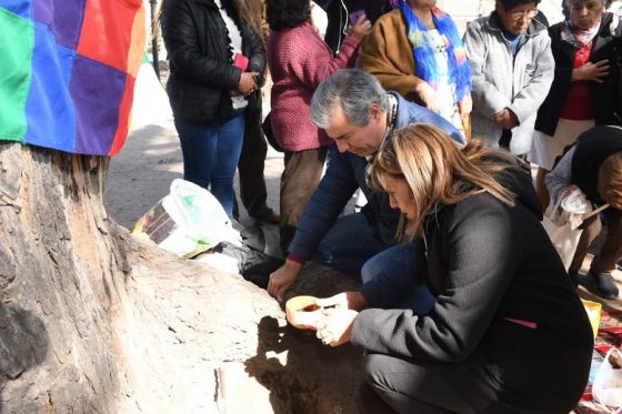 Villamayor acompañó a las Personas Mayores en la exposición Artesanal y Gastronómica en el marco del mes de la Pachamama