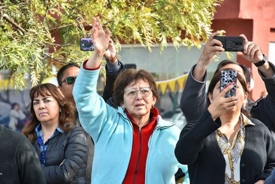 Las imágenes peregrinas del Señor y la Virgen del Milagro visitaron la Casa de Gobierno de Salta