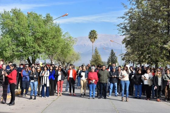 Las imágenes peregrinas del Señor y la Virgen del Milagro visitaron la Casa de Gobierno de Salta