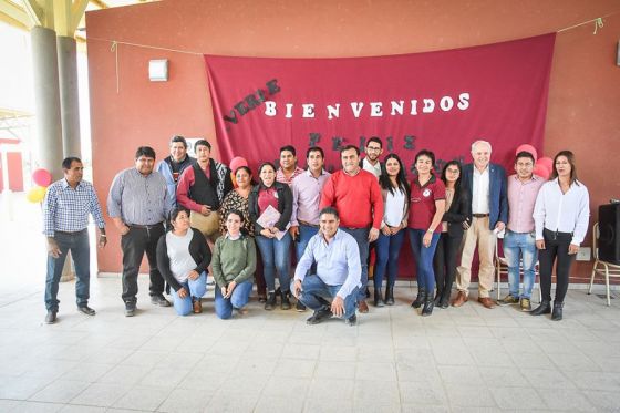 El Gobierno inauguró un colegio secundario en el paraje El Ocultar