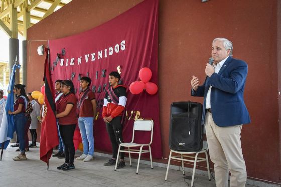 El Gobierno inauguró un colegio secundario en el paraje El Ocultar