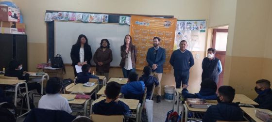 Rentas comenzó un ciclo de enseñanza de la Cultura Tributaria en escuelas salteñas