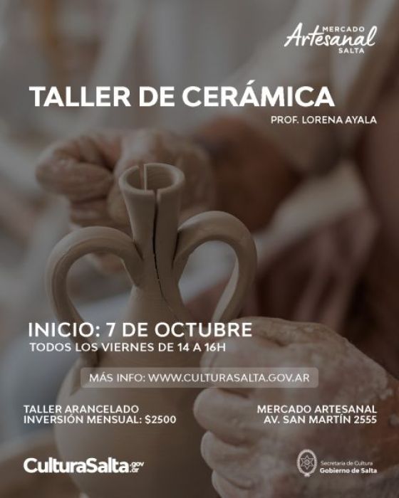 El Mercado Artesanal de Salta dictará talleres de oficios a la comunidad