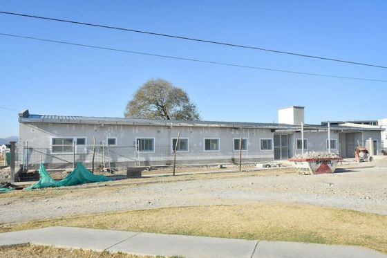 En El Huaico está en la etapa final la construcción del centro de salud