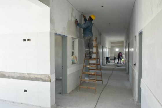 En El Huaico está en la etapa final la construcción del centro de salud