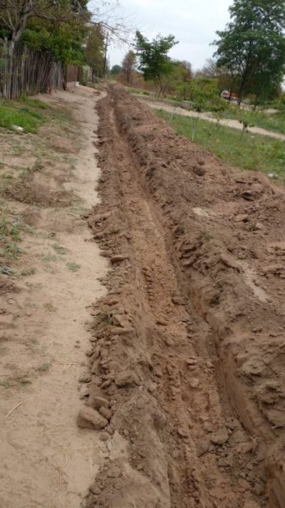 En paraje Cuña Muerta II finalizaron los trabajos de conexión a la red de agua