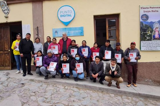 Familias de Iruya recibieron una solución habitacional