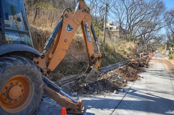 Primera etapa de obras para optimizar el servicio de agua potable en barrio San Bernardo