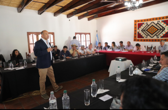 En Seclantás se repasó la marcha de la obra pública en los Valles Calchaquíes