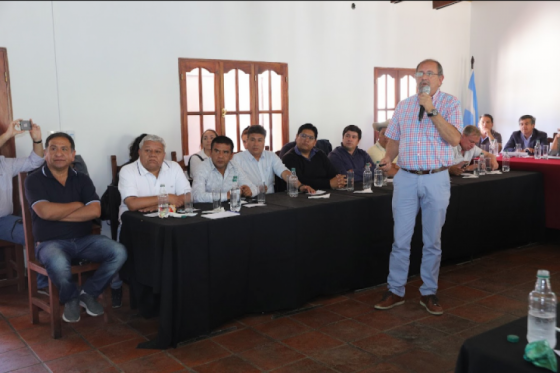 En Seclantás se repasó la marcha de la obra pública en los Valles Calchaquíes