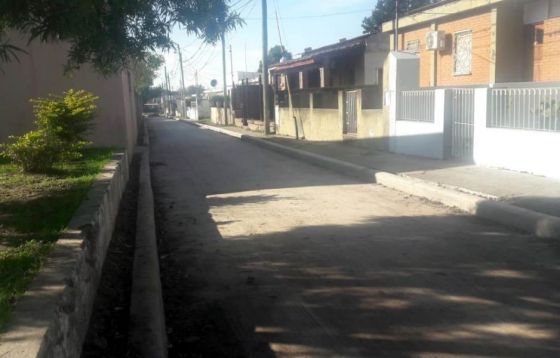 Obras urbanas en barrios de Metán