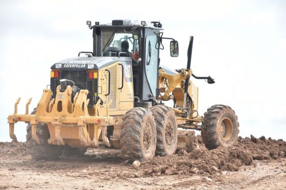 Dib Ashur verificó el avance de las obras en la circunvalación noroeste