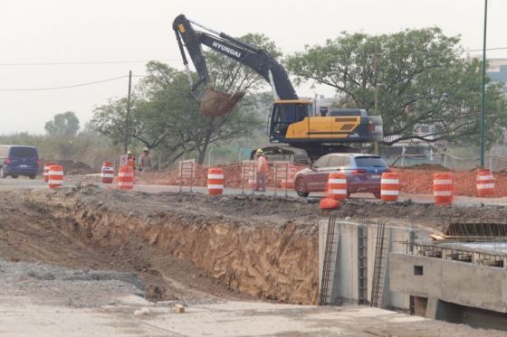 Por avances en la construcción del paso bajo nivel en Grand Bourg habrá nuevos desvíos de tránsito