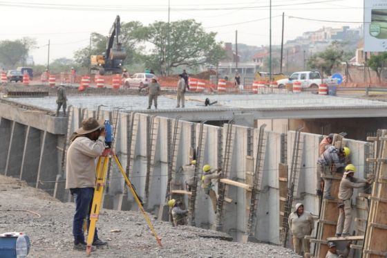 Por avances en la construcción del paso bajo nivel en Grand Bourg habrá nuevos desvíos de tránsito